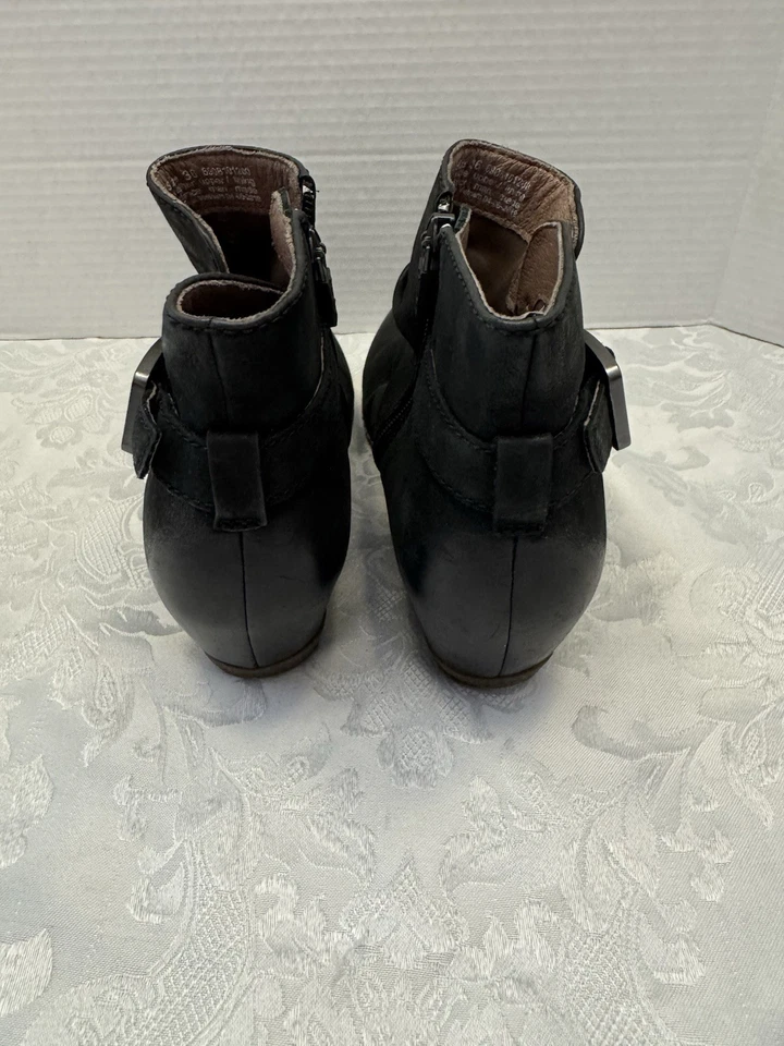 Dansko Lia Black Burnished Nubuk Leather Ankle Boot Comfort Shoe Size 36 5.5-6 - Image 4 of 4
