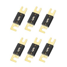 6PCS 60Amp/60A ANL Fuse, Blade Fuse for Marine Car Vehicle Audio and ...