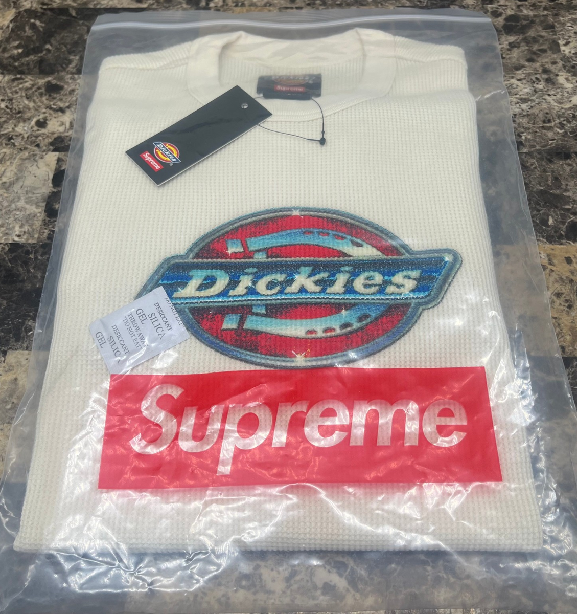 K*u様 【極美品】Supreme x Dickies サーマル ナチュラルXL Supreme x Dickies Thermal Long Sleeve Natural Men's Size Small