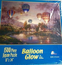 Sunsout Balloon Glow 1500 Piece Jigsaw Puzzle