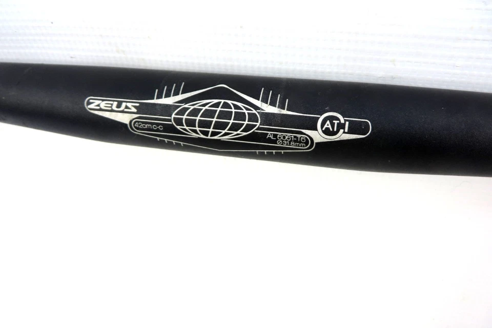 MANILLAR ORBEA ZEUS DROP Bicicleta de Carretera Aluminio 420mm 31.8mm Abrazadera 330g Negro Foto 2 de 4