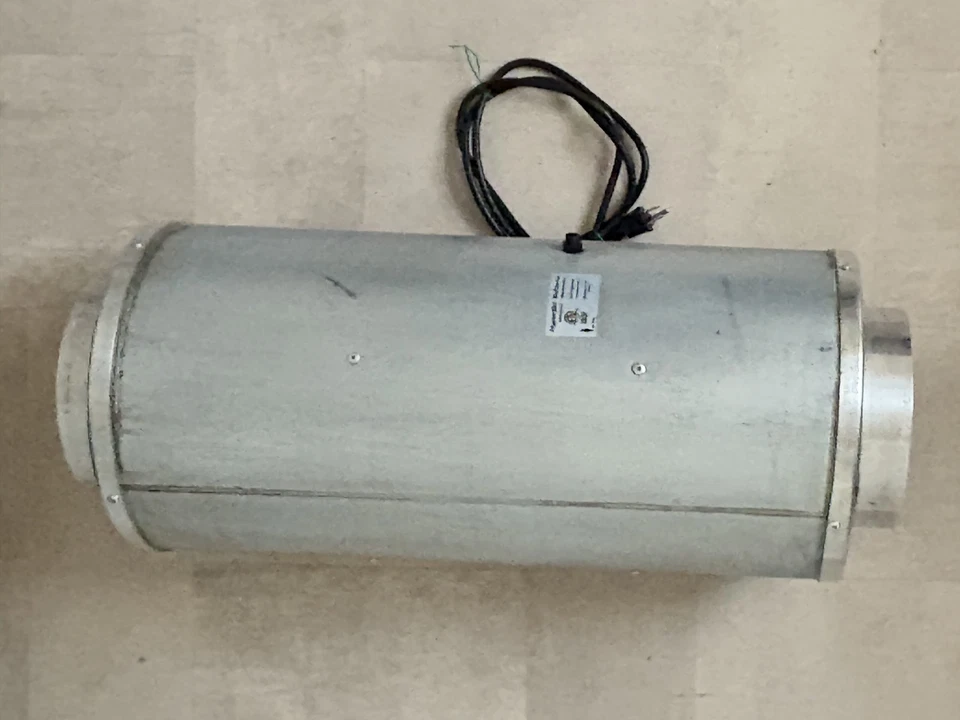 Hyperfan Stealth 8" Acoustic Inline Fan, 710 CFM, w/ Speed Controller - Image 4 of 4