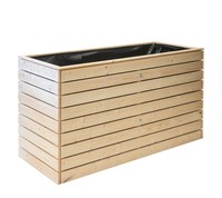 Hochbeet GemüSebeet Holz Blumenbeet Pflanzbeet KräUterbeet Westmann 160X70X90Cm