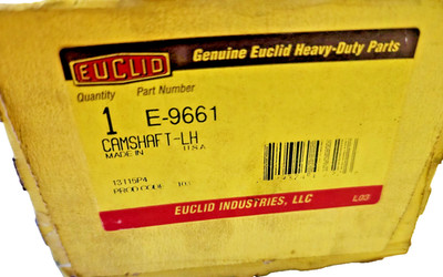 Genuine Euclid E-9661, 11.5''Q-Plus, Left Hand Drive Camshaft with 28 Spline