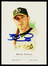 Bobby Crosby SIGNED 2006 Topps Allen & Ginter #91 Oakland Athletics AUTOGRAPH