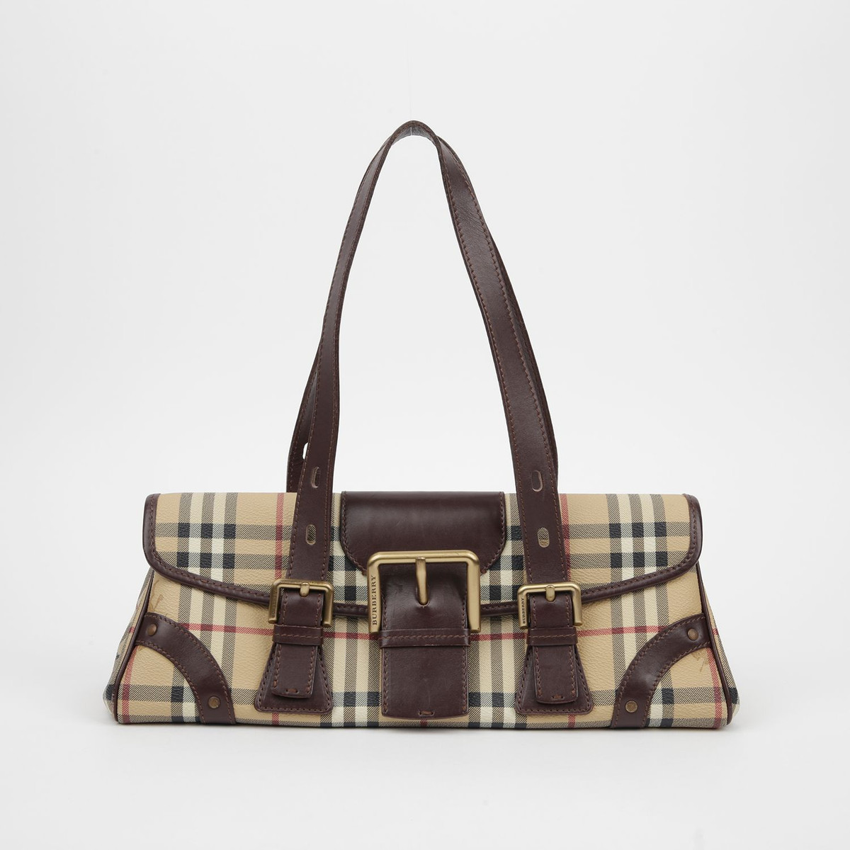 Burberry Haymarket Big Buckle Shoulder Bag 123752043 | eBay Burberry Haymarket Big Buckle Shoulder Bag 123752043 | eBay