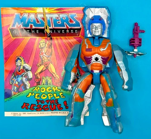 Vintage 1986 Mattel Masters of the Universe MOTU Rokkon Complete Action Figure