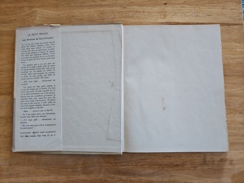 Le Petit Prince (1943) by Antoine de Saint-Exupery G Hardcover - Picture 7 of 15