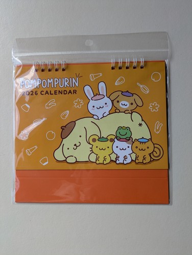 Daiso Sanrio Characters 2026 calendar 5-piece set Kitty Kuromi from Japan New - Picture 6 of 11