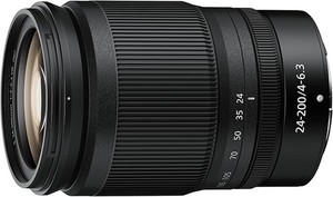 Nikon Nikkor Z 24-200mm f4-6.3 VR Photography Camera Lens