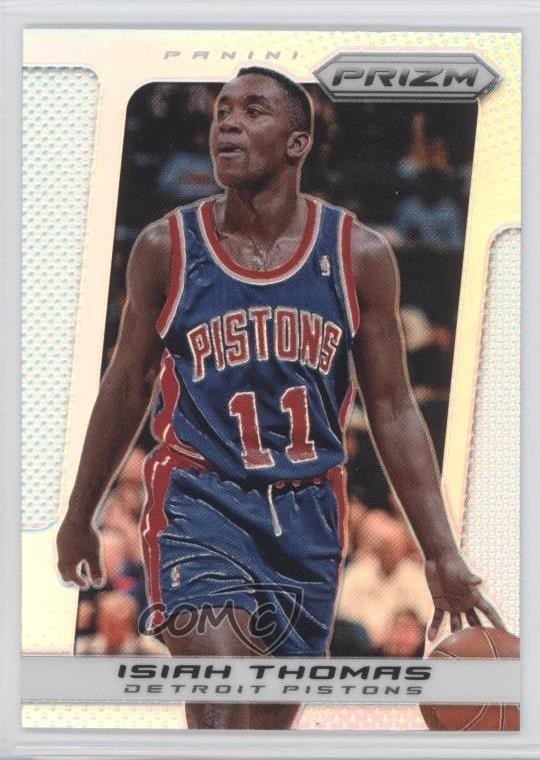 2013-14 Panini Prizm Silver Prizm Isiah Thomas #236 HOF z0c