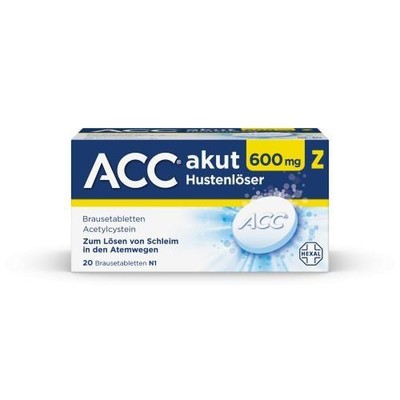 ACC AKUT 600 Z Hustenlöser  20St zum Lösen von Schleim in den Atemwegen 3294723