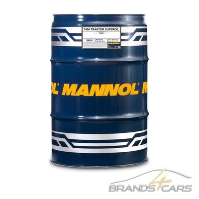 MANNOL 208 L LITER TRAKTOR SUPEROIL 15W-40 MOTOREN-ÖL MOTOR-ÖL 50580080
