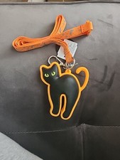 Spooky Cat Lanyard Pocket Bac Halloween Sanitizer Holder Bath  Body Works
