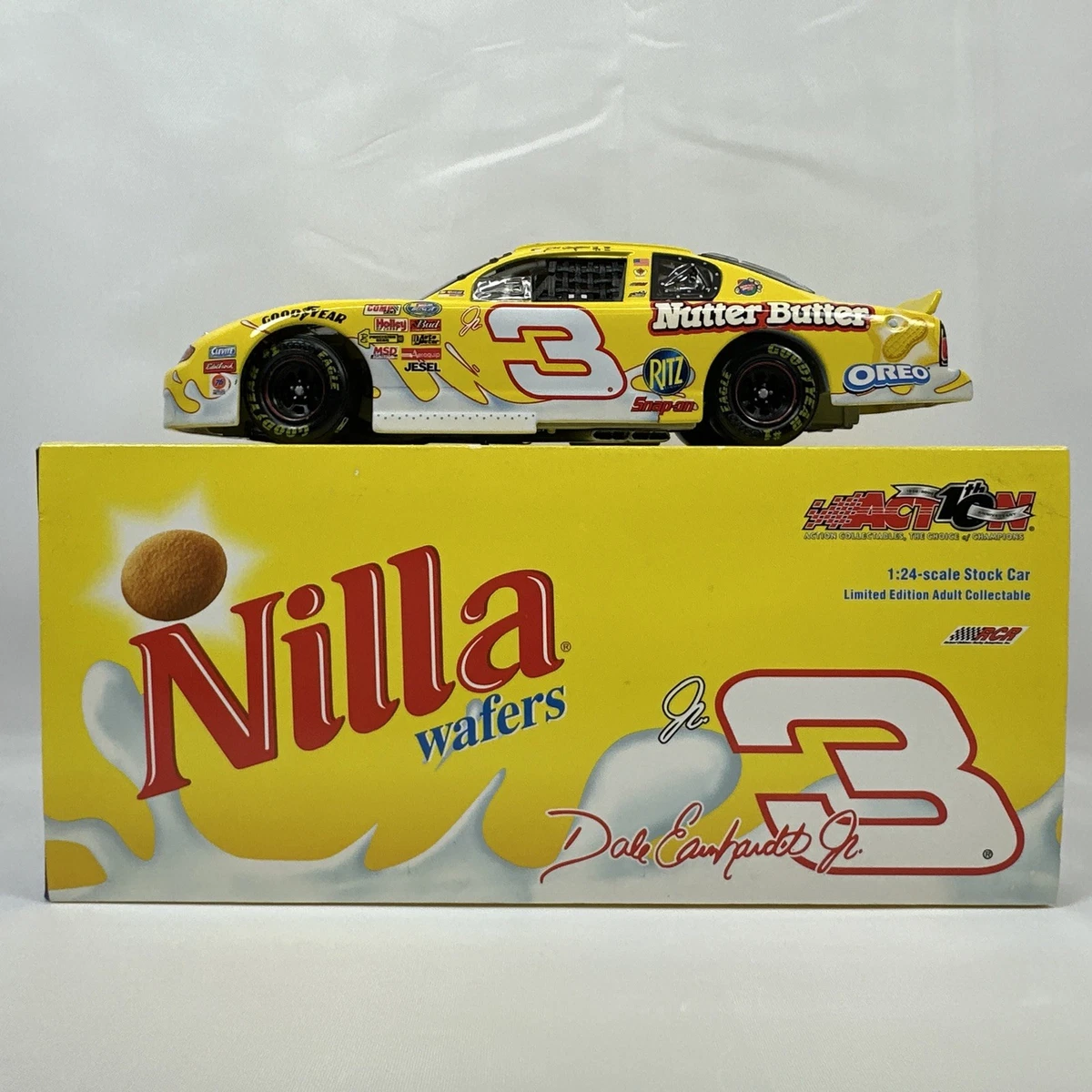 Dale Earnhardt Jr Yellow 1:24 Diecast Racing Cars for sale | eBay
