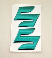 Suzuki Green 3D Badge Tank Emblem Logo Stickers Graphics Decals gsxr sv gsf gsr