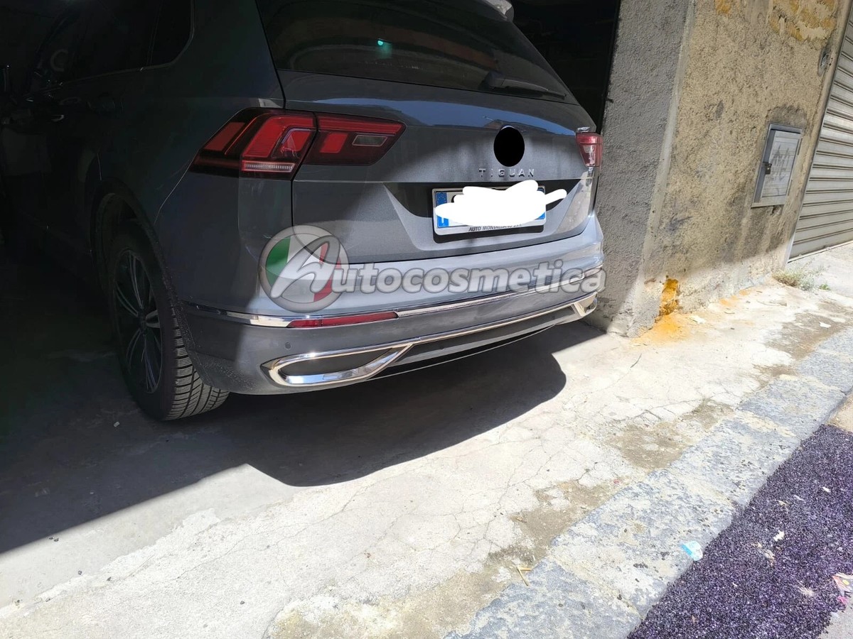 Tuning-art Protezione Paraurti Per Volkswagen ID.3 2020+ - Acciaio Inox Cromo, Specifico Per Modello