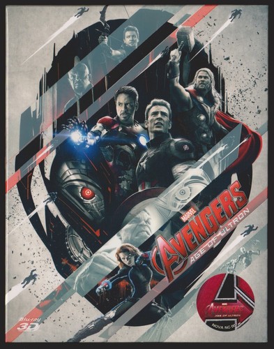 Avengers Age Of Ultron Blu-ray Steelbook Novamedia Fullslip Edition - Picture 4 of 9