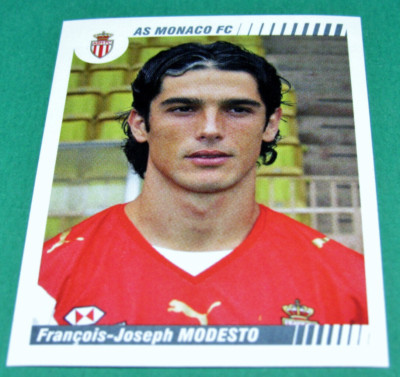 N°270 MODEST AS MONACO LOUIS II PANINI FOOTBALL 2009-2009