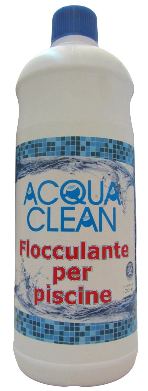 Acqua Clean Flocculante Piscina 1L 5L | Addio Acqua Torbida e Verde