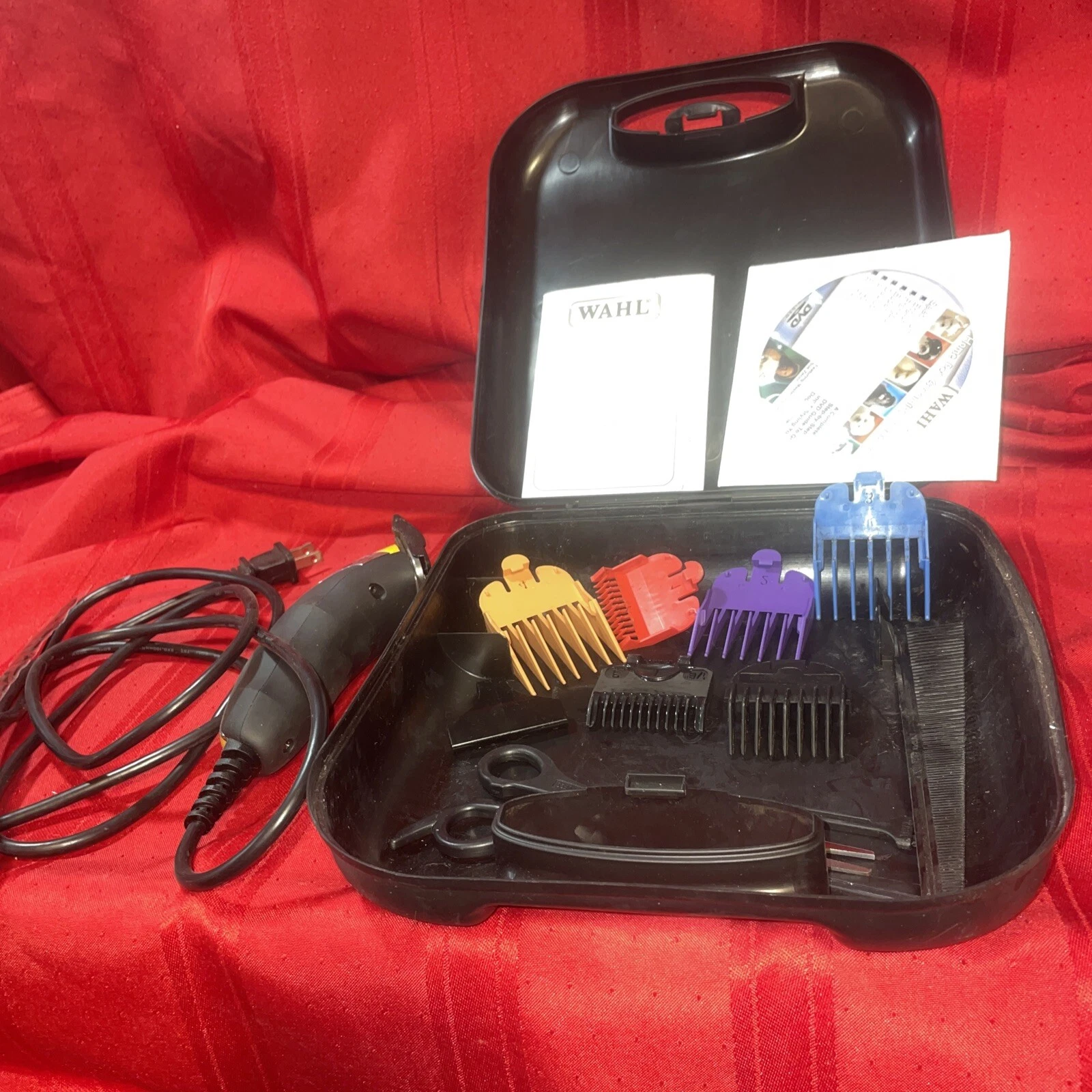 Wahl Precision Premium Smooth Cut Pet Grooming Kit How To DVD Clippers