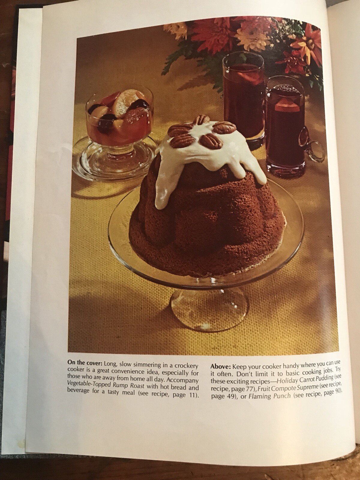 Better Homes and Gardens Crockery Cooker Cook Book 1976 Crock Pot Slow Cook