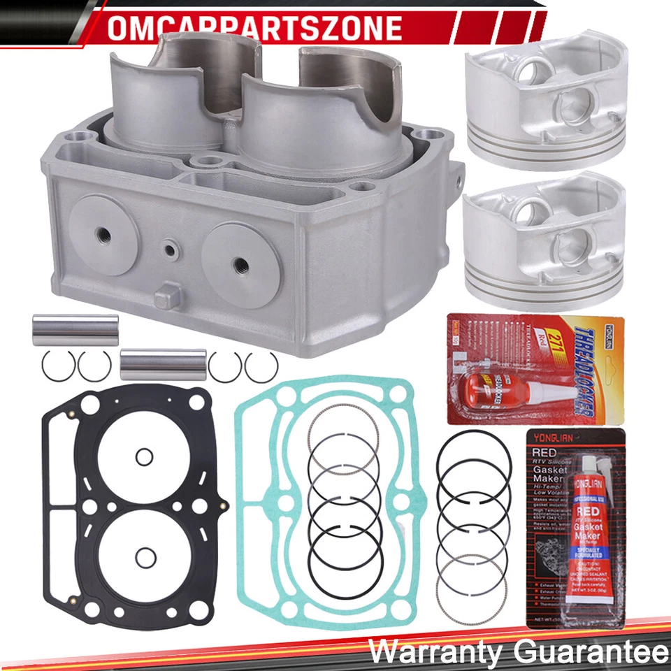 Kit de extremo superior para Polaris Sportsman 800 2008-2014 reconstruir junta de pistón de cilindro Foto 4 de 4