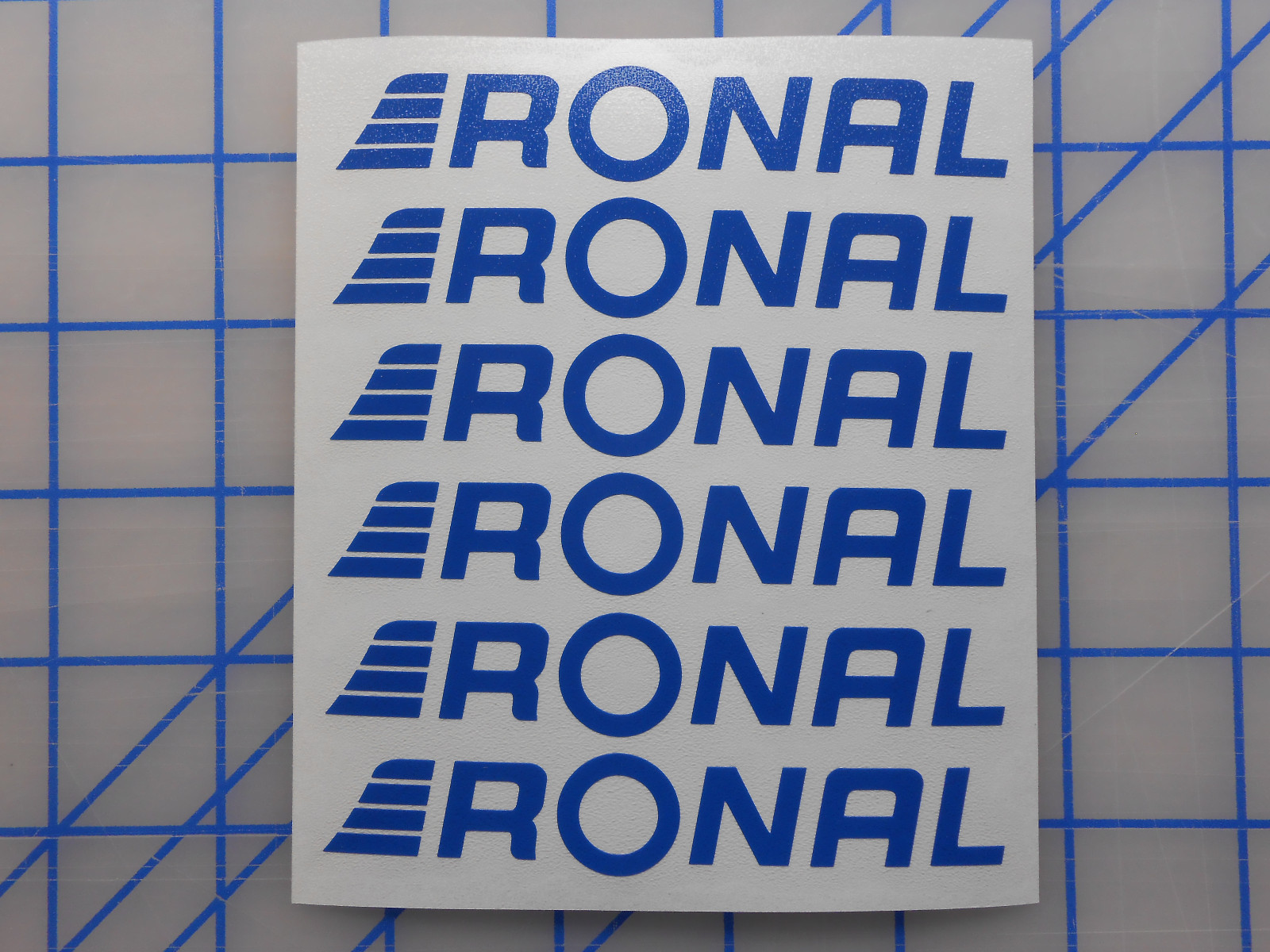 Ronal Wheel Sticker Decal Kit 15 16 17 18 19 20 R55 R57 R58 Speedline ...