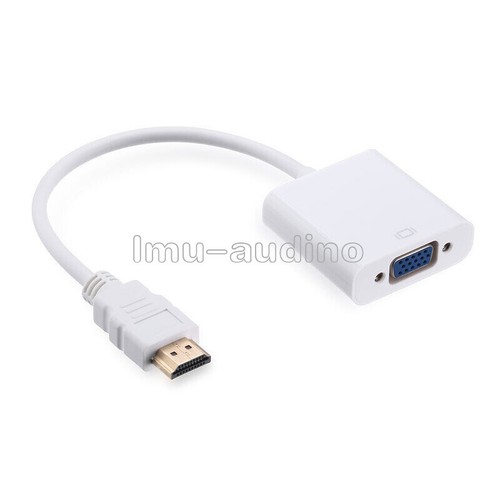 1080P HDMI Male to VGA Female Video Cable Cord Converter Adapter For PC Monitor - 第 3/6 張圖片
