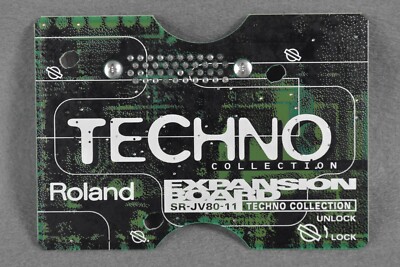 Roland SR-JV80-11 TECHNO エクスパンションボード　テクノ Roland SR-JV80-11 TECHNO エクスパンションボード 拡張 Roland