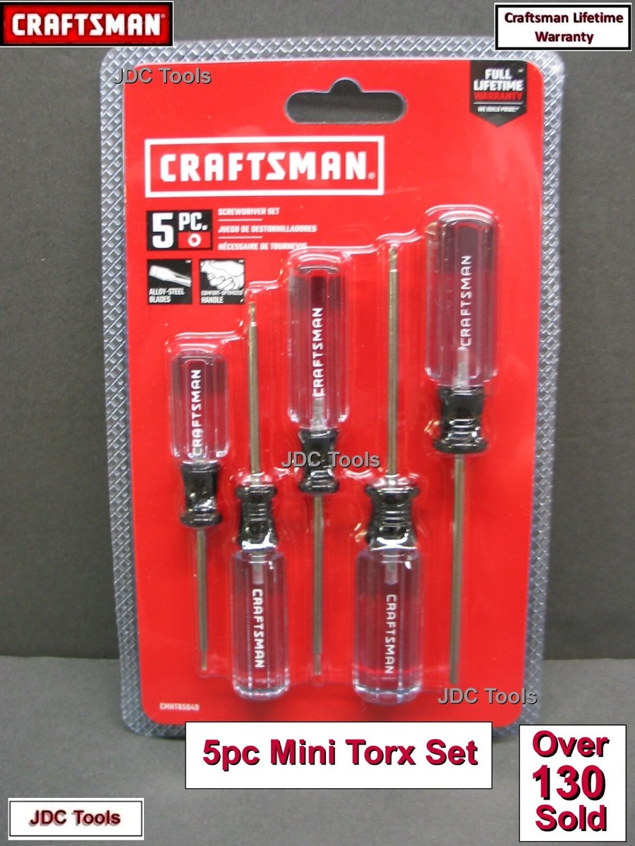 CRAFTSMAN 5-Piece Steel Handle Multi-Bit Screwdriver Set CRAFTSMAN 5-Piece Steel Handle Multi-Bit Screwdriver Set