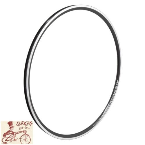 Ruota Anteriore 700C Lowrider &ndash; Lega 36 Raggi, Doppia Parete Nera, QR 3/8