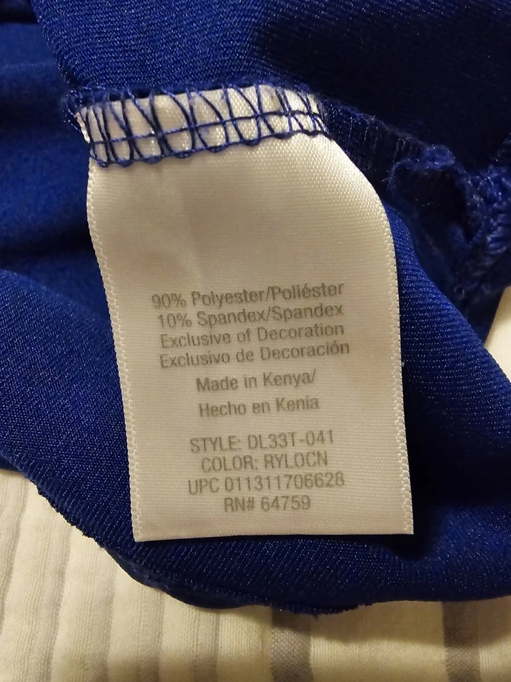 Top Danskin Now manga larga 1/4 cremallera entrenamiento deportivo talla XXL 2X 20 Foto 3 de 4