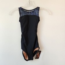 SoKali Dancewear Girl's S Black Dance Class Convention Competition Photoshoot