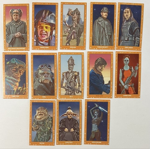 2022 Topps 206 STAR WARS - WAVE 3 ORANGE STAR FIELD /54 - IN HAND! - U Pick