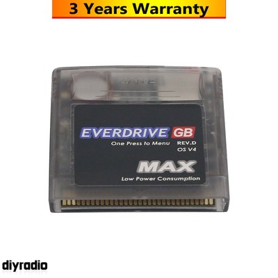 EverDrive GBA mini 買い戻せ トランスペアレントクリア
