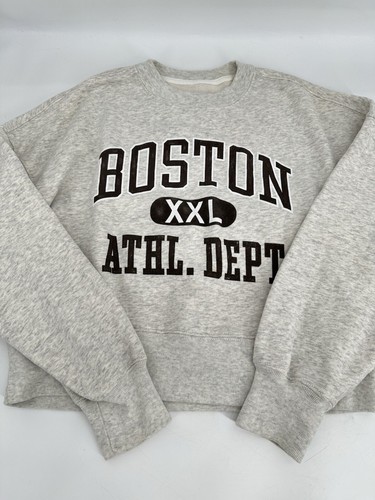 Abercrombie and Fitch Boston Crop Sweatshirt Gr. XS