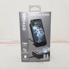 Nomad Wireless Charging Stand Pad 7.5W Black Wireless Charging NM300R4A00 NEW