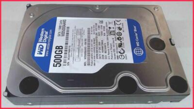 HDD Festplatte 3,5'' 500GB 7200 RPM 16MB SATA Western Digital WD5000AAKS (3220h)