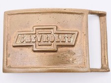 Solid Brass Chevrolet Chevrolet Cars Trucks Vintage Belt Buckle