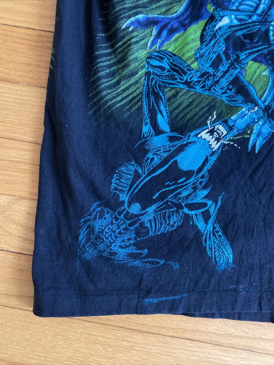 Vintage Operation Aliens Shirt 1990s All Over Print Movie Vintage Operation Aliens Shirt 1990s All Over Print Movie