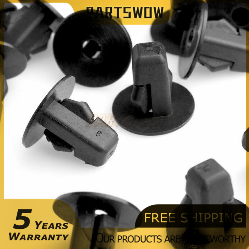 20Pcs Auto Car Clips Fenders Lining Screws Nuts Plastic Fastener Fit For Toyota 90467-06121 90467-06169 Auto Interior Parts - 34