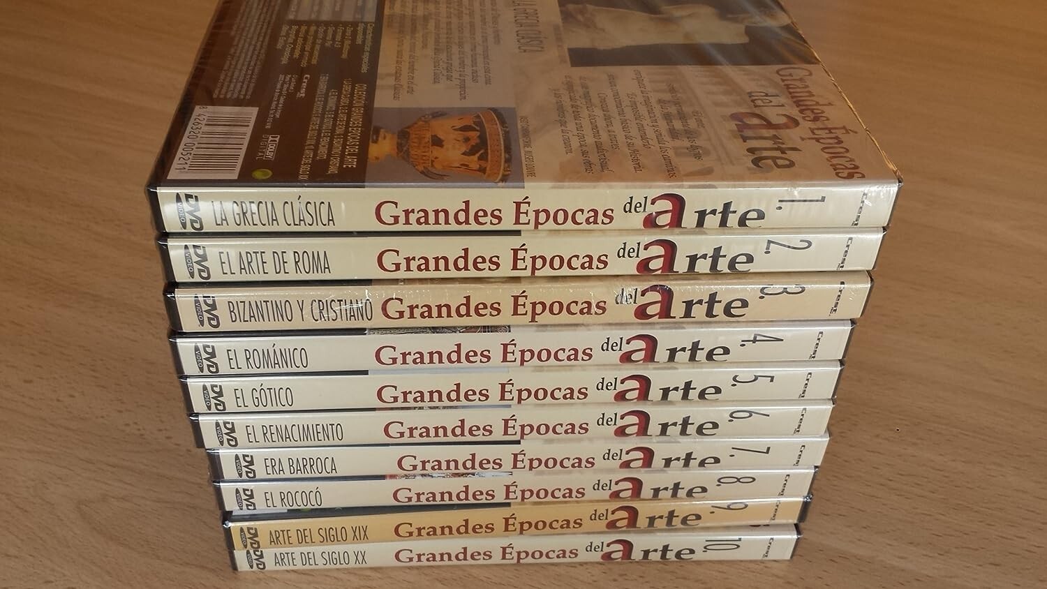 GRANDES EPOCAS DEL ARTE [10 DVDs]