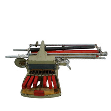 Antique PICHT BRAILLE TYPEWRITER BRAILLER Collectible Display Piece Germany thumbnail