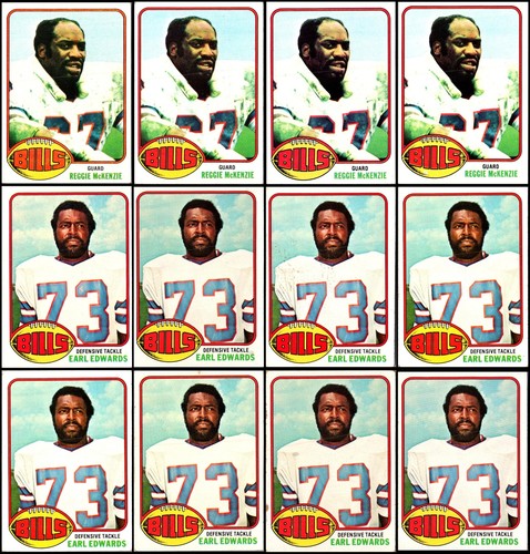 1976 Buffalo Bills (101) Card Lot - EXCLUSIVE OFFER – ACT QUICK! - Picture 6 of 18