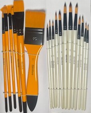 Nimbus pro paintbrush combo, Pearl x12 and mixed mango x6 brushes
