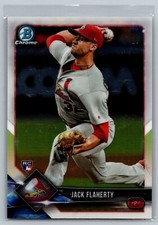 2018 Bowman Chrome #72 Jack Flaherty Rookie RC St. Louis Cardinals