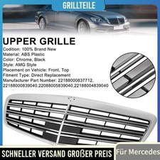 K&uuml;hlergrill AMG style f&uuml;r Mercedes Benz S-Klasse W221 S550 S600 S63 S65