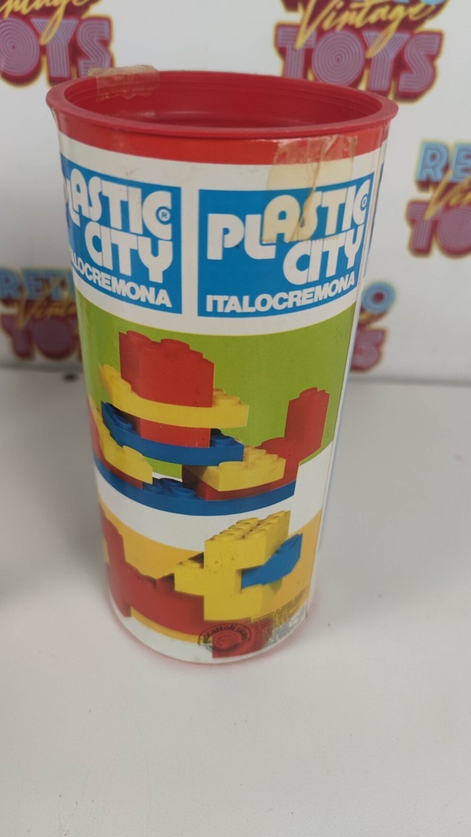 Plastic City 111 Jars Construction Bricks KO LEGO Italocremona | eBay