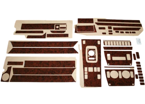Wood Look Dash Trim Kit for Mercedes E Class W124 1985-1996 Auto Interior Panel